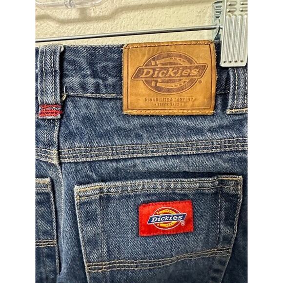 Dickies Toddler Boys Relaxed Fit Denim Jeans Blue Carpenter Style Durable – 5T - Picture 3 of 4